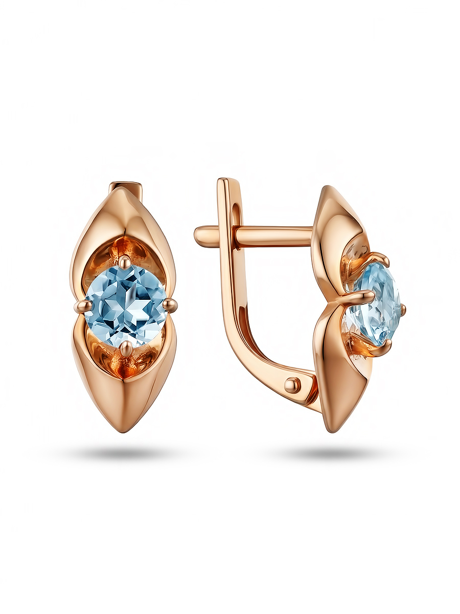 Серьги из золота 585 пробы