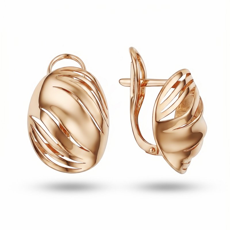 Серьги из золота 585 пробы