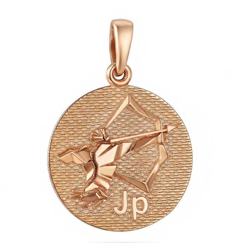 Подвеска знак зодиака золотая 585 пробы