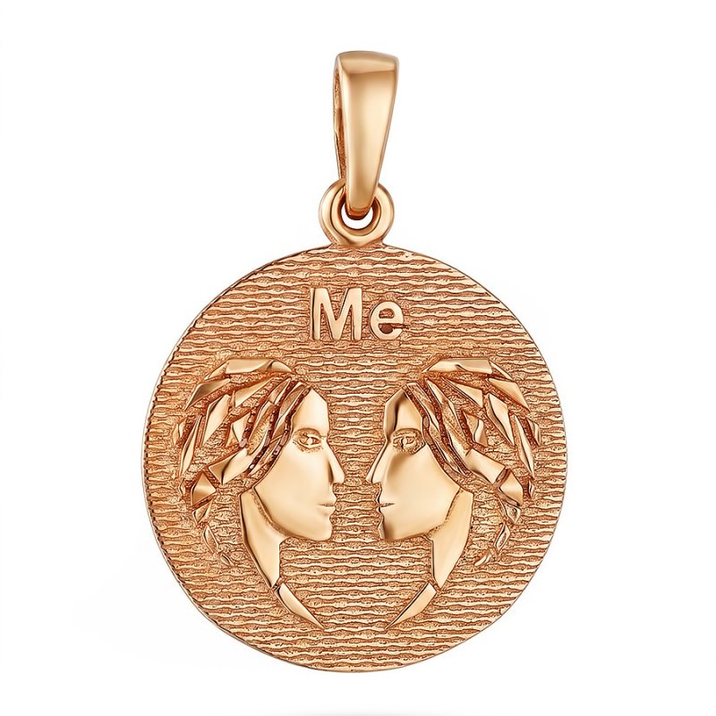 Подвеска знак зодиака золотая 585 пробы