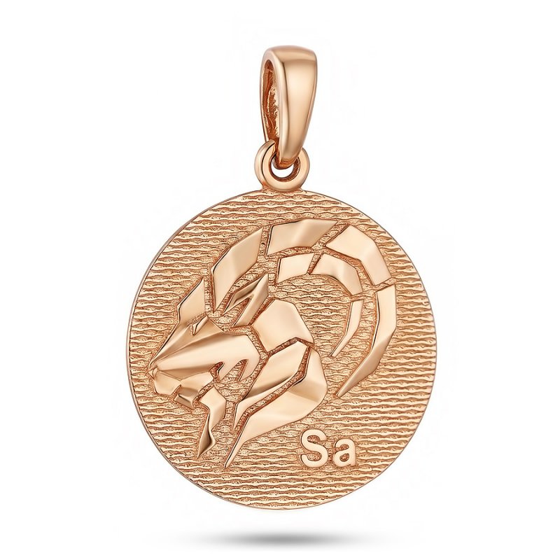 Подвеска знак зодиака золотая 585 пробы