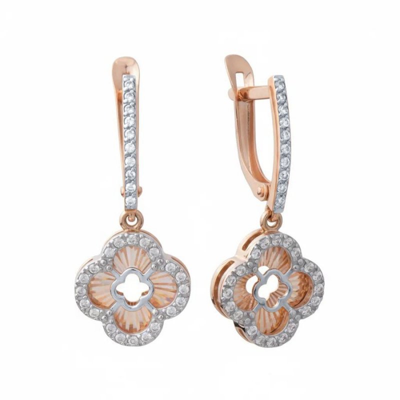 Серьги из золота 585 пробы