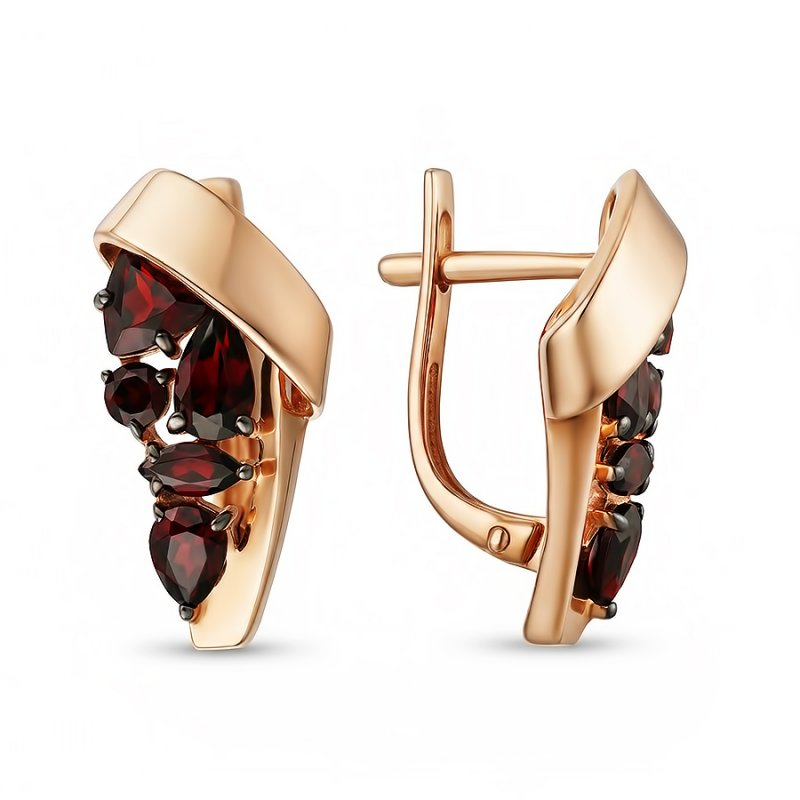 Серьги из золота 585 пробы