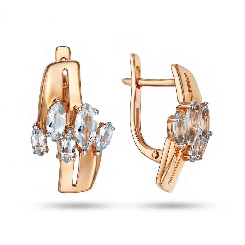 Серьги из золота 585 пробы