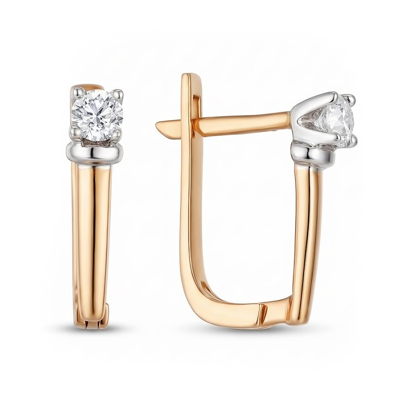 Серьги из золота 585 пробы