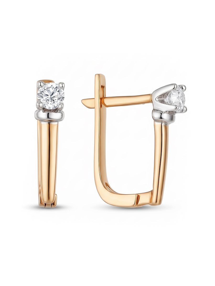 Серьги из золота 585 пробы