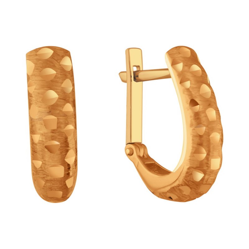 Серьги из золота 585 пробы