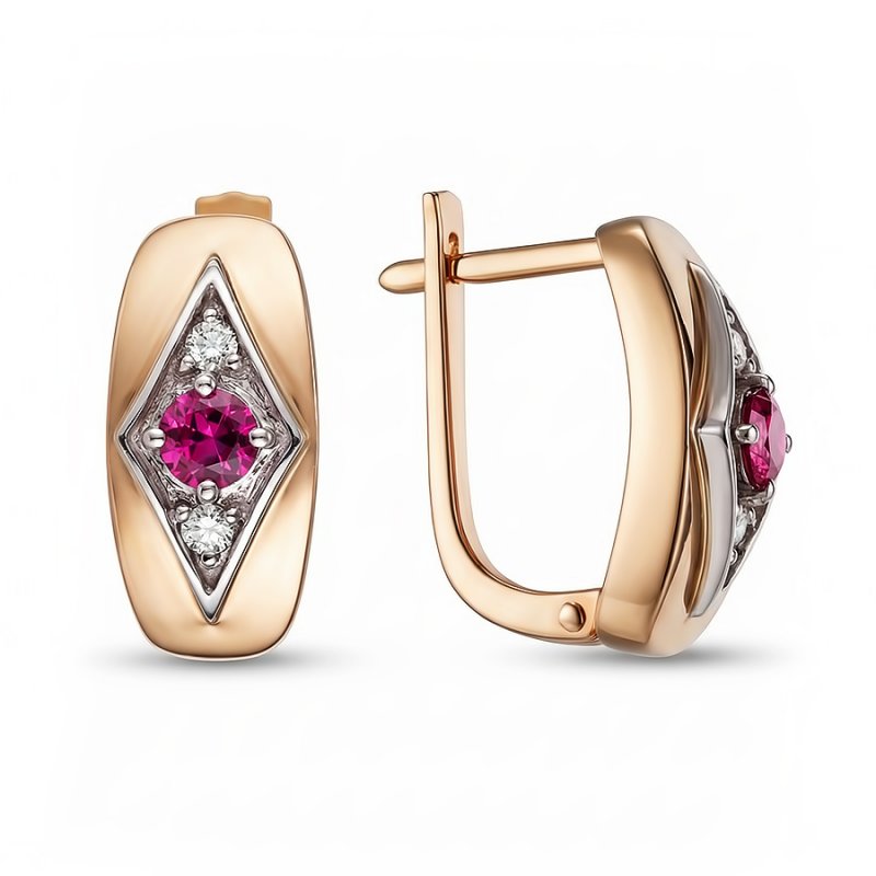 Серьги из золота 585 пробы