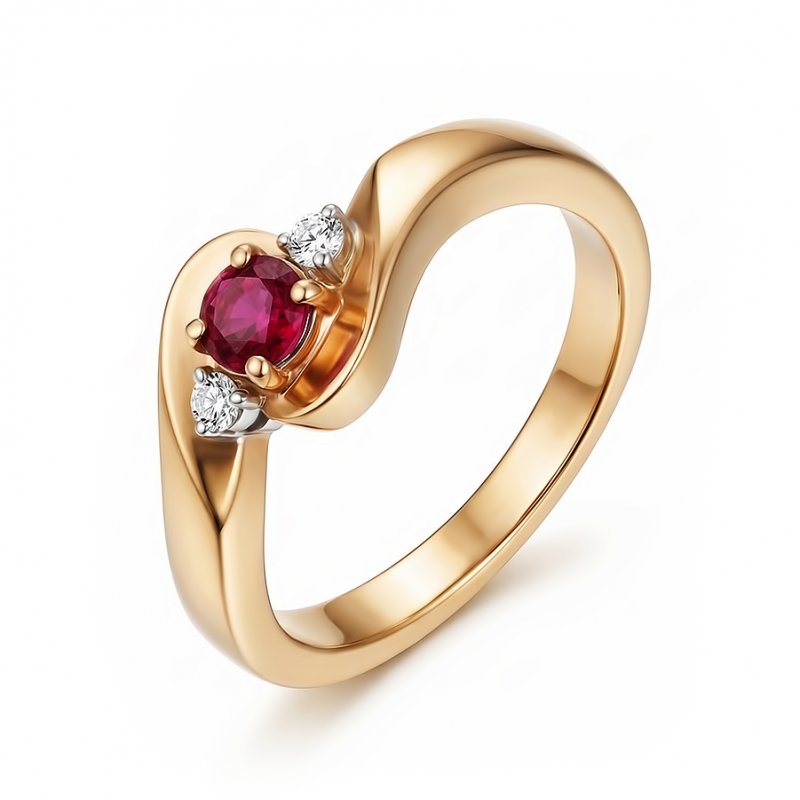 Золотое кольцо 585 пробы