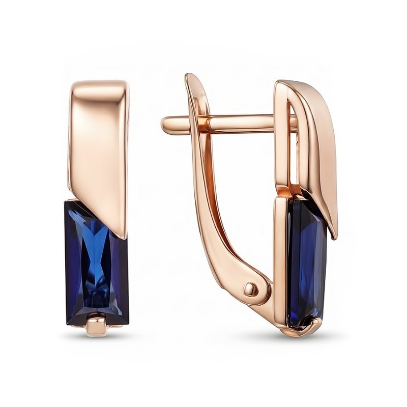 009642-1470 Серьги 585