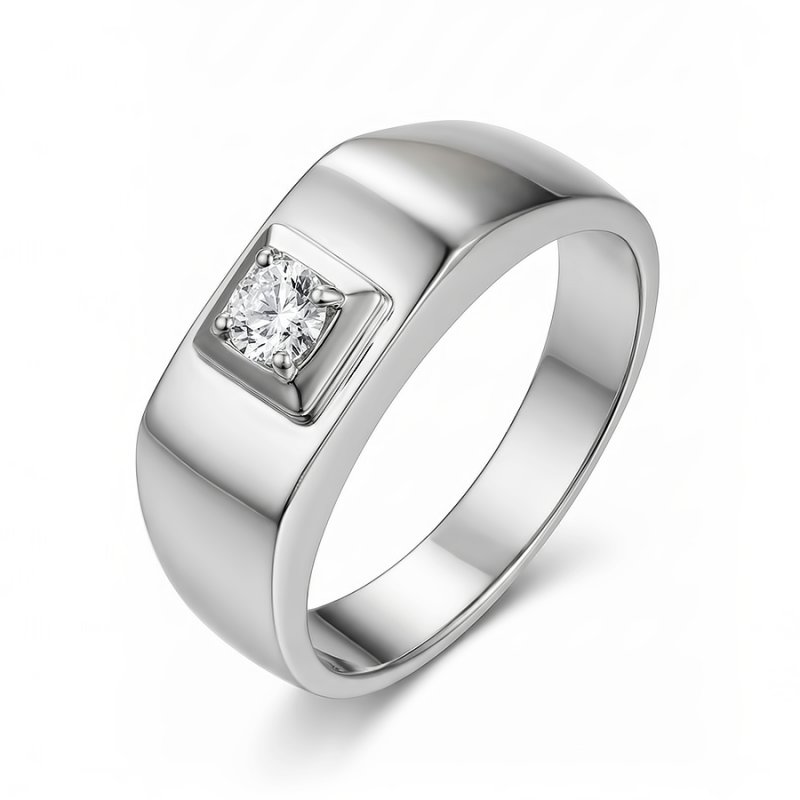 Печатка из золота 585 пробы мужская