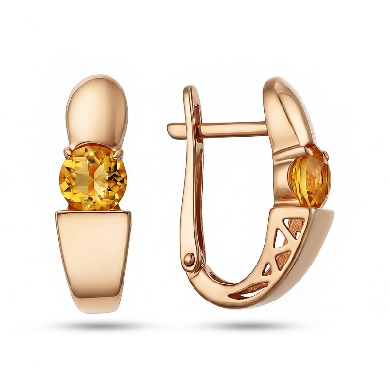 Серьги из золота 585 пробы