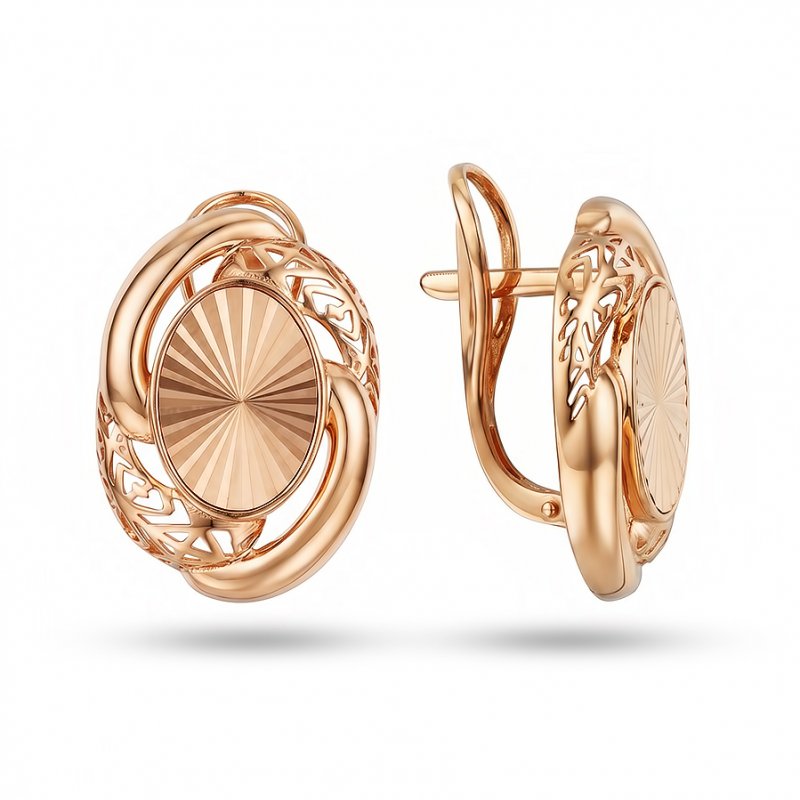 Серьги из золота 585 пробы