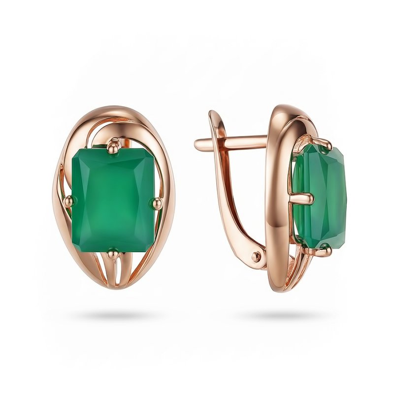 Серьги из золота 585 пробы