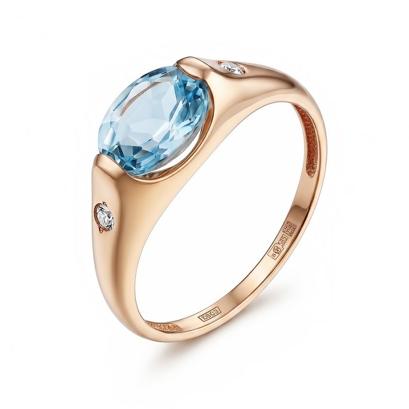 Золотое кольцо 585 пробы