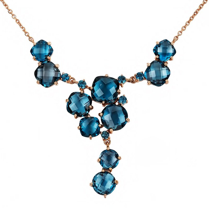 Золотое колье 585 пробы