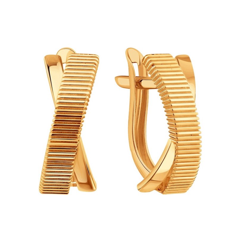 Серьги из золота 585 пробы