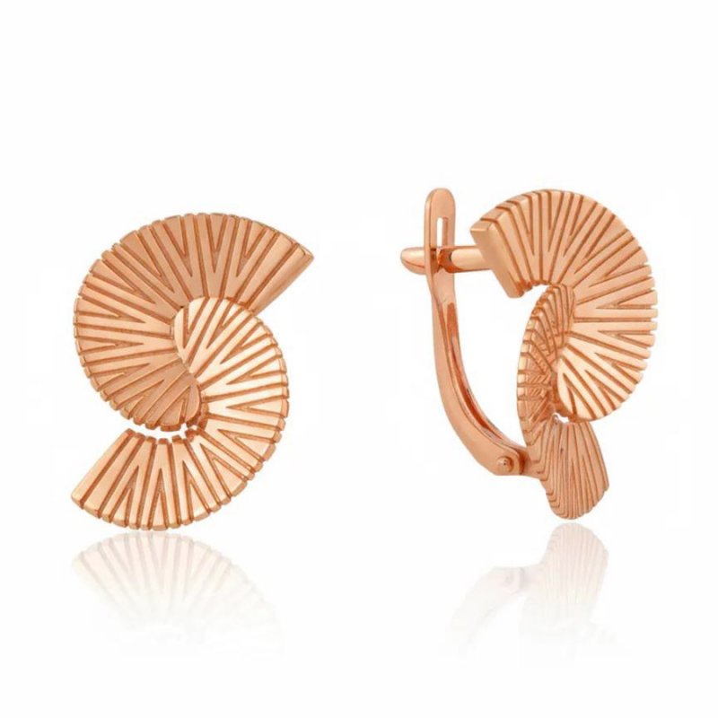 Серьги из золота 585 пробы