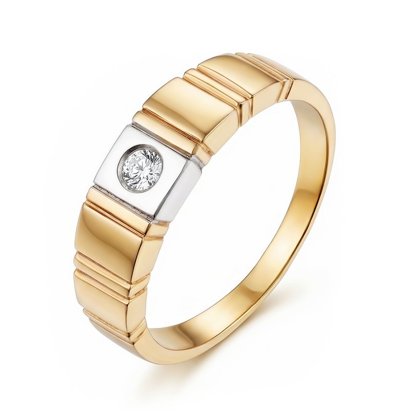 Печатка из золота 585 пробы мужская