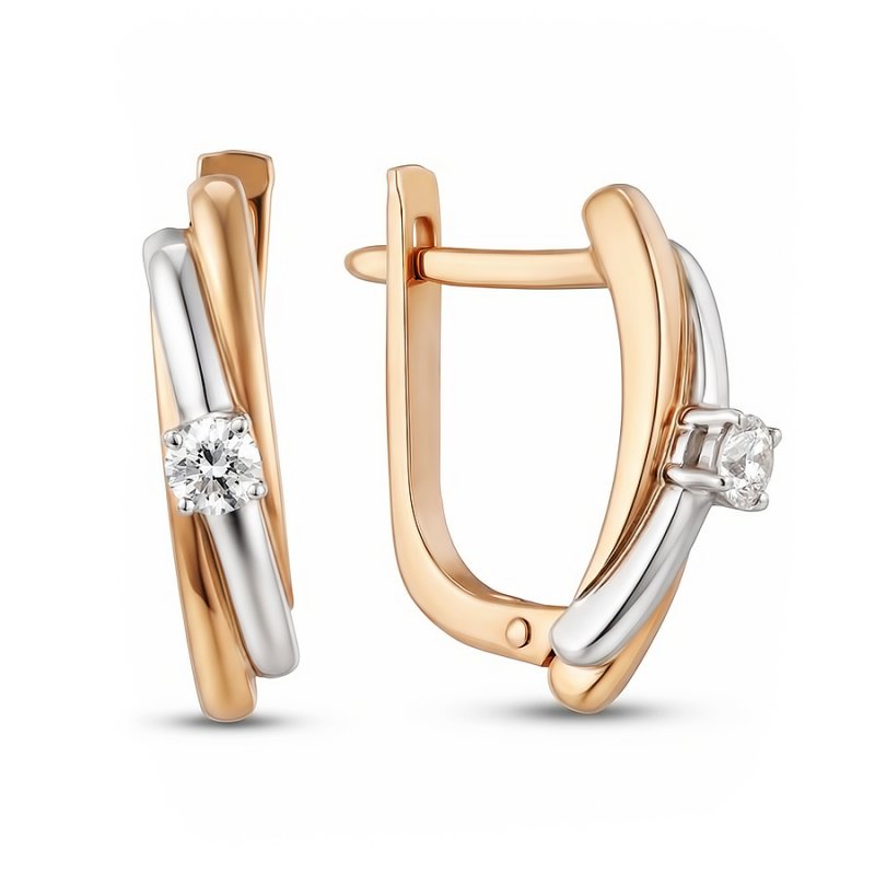 Серьги из золота 585 пробы