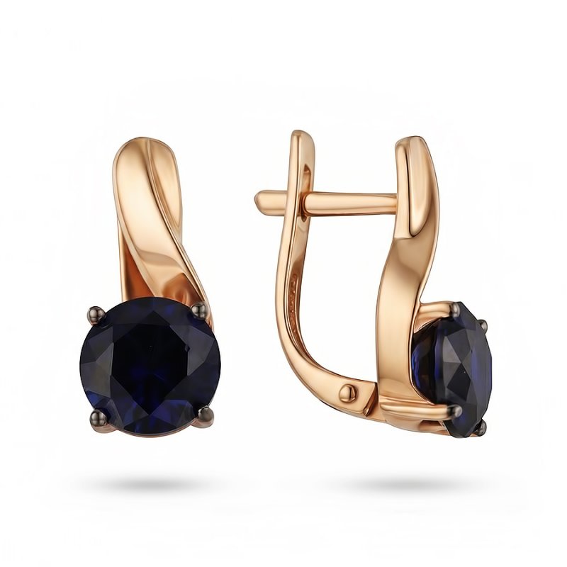 Серьги из золота 585 пробы