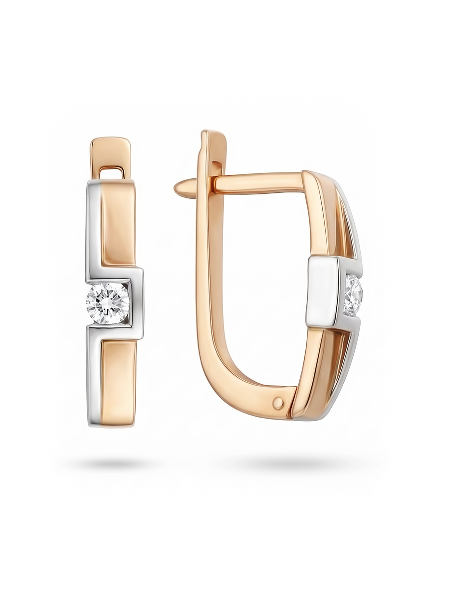 Серьги из золота 585 пробы