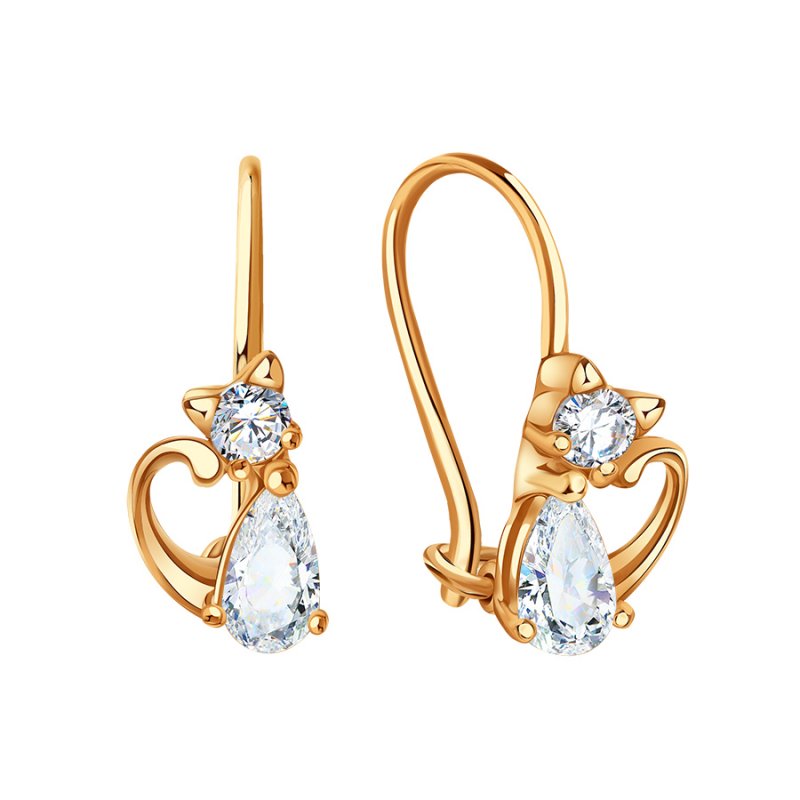 Т10202В981 Серьги 585