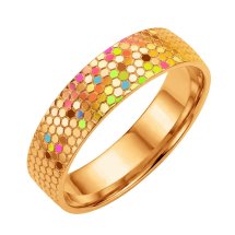 Кольцо обручальное из золота 585 пробы