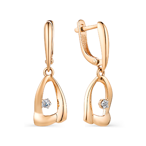 Серьги из золота 585 пробы