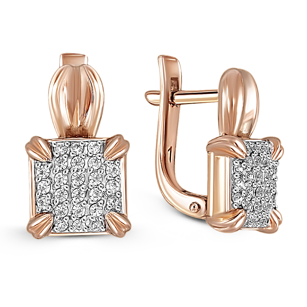 Серьги из золота 585 пробы