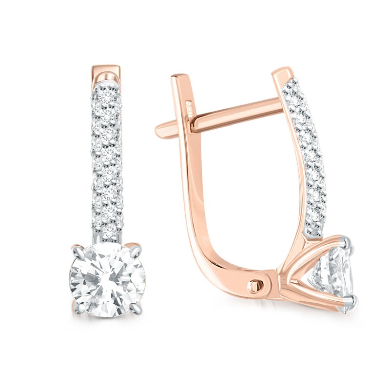 Серьги из золота 585 пробы