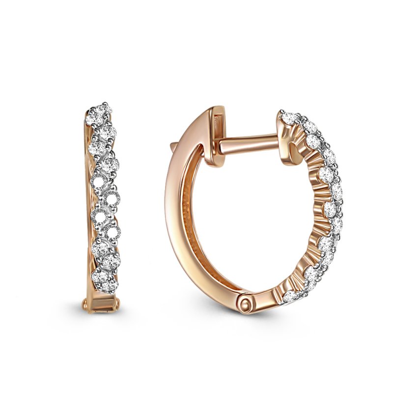 Серьги из золота 585 пробы