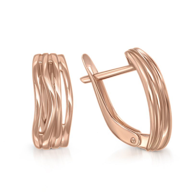 Серьги из золота 585 пробы
