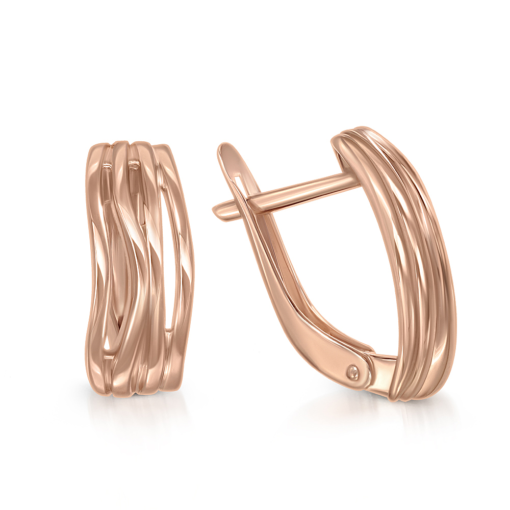 Серьги из золота 585 пробы