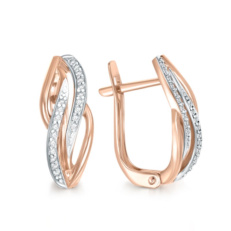 Серьги из золота 585 пробы