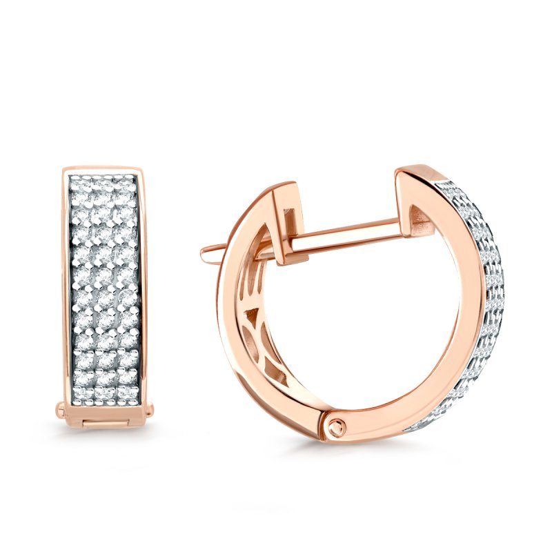 Серьги из золота 585 пробы