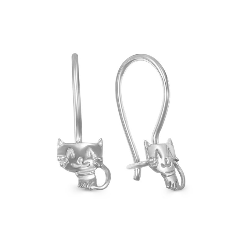 Серьги детские из золота 585 пробы