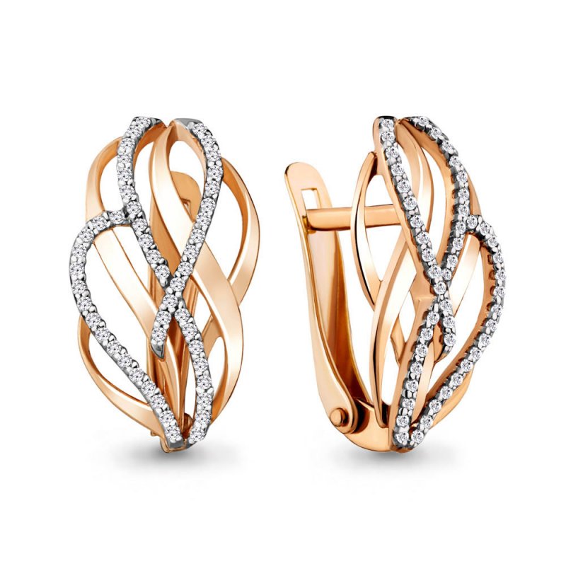 Серьги из золота 585 пробы