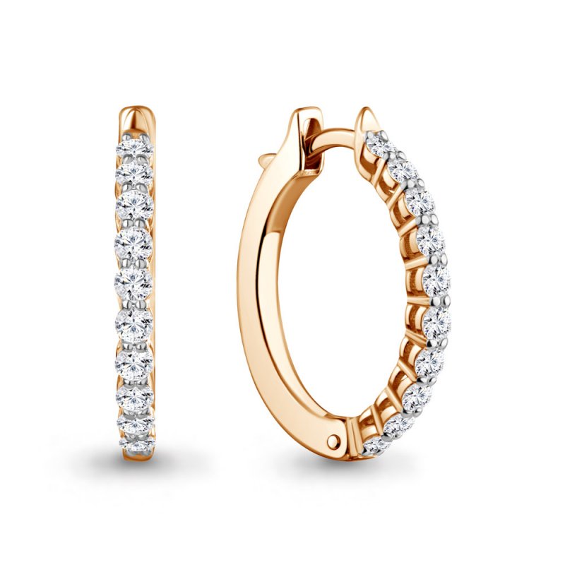 Серьги из золота 585 пробы