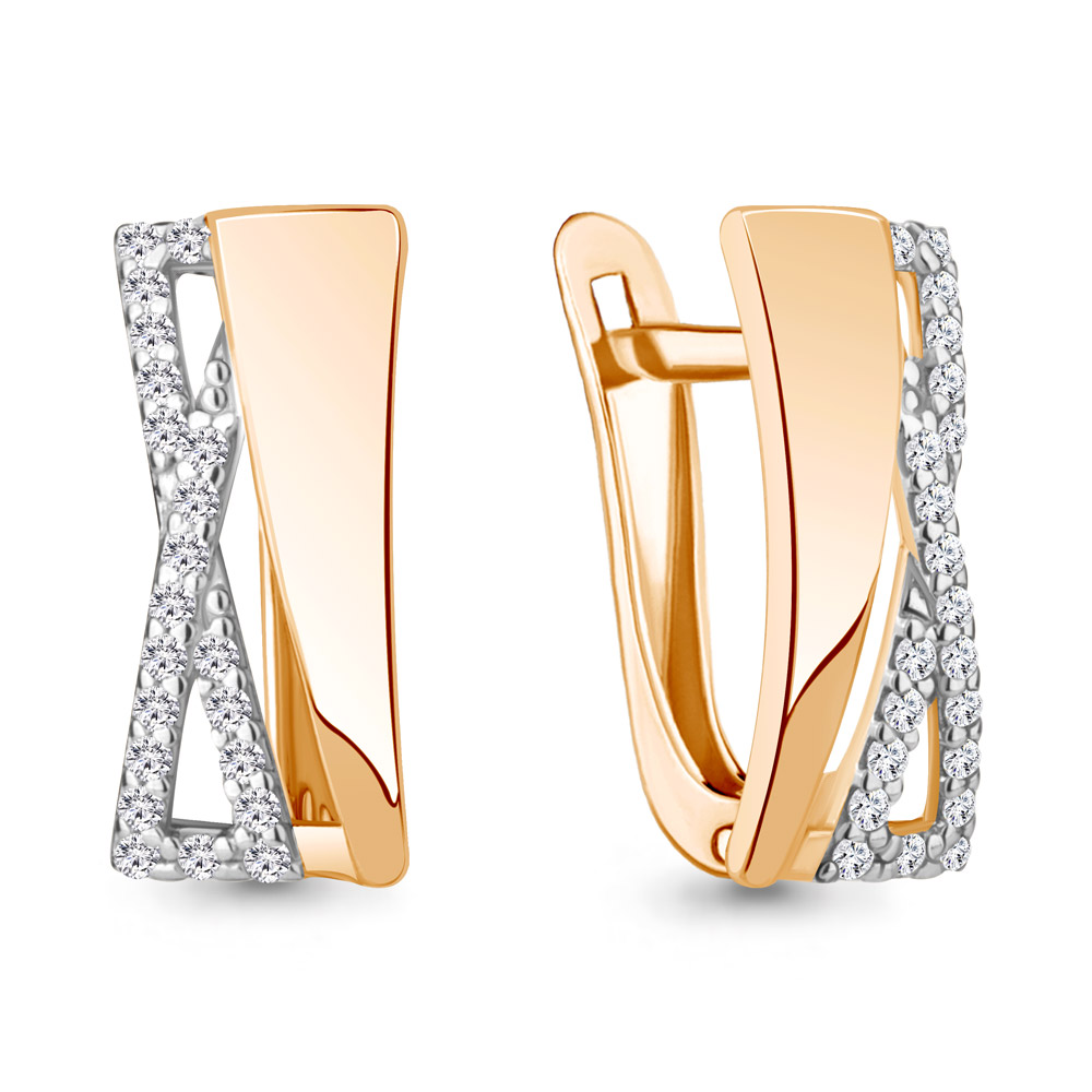 Серьги из золота 585 пробы