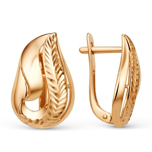 Серьги из золота 585 пробы