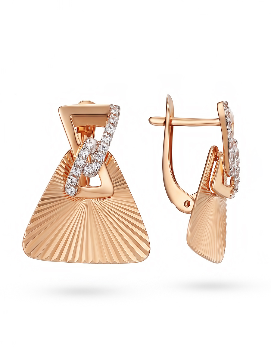 Серьги из золота 585 пробы