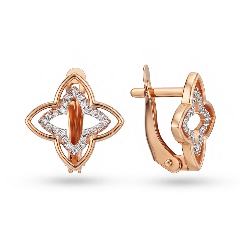 Серьги из золота 585 пробы