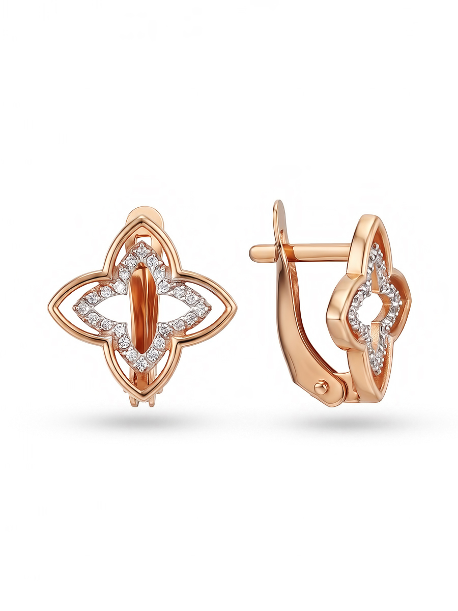 Серьги из золота 585 пробы
