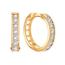 Серьги золотые 585 пробы