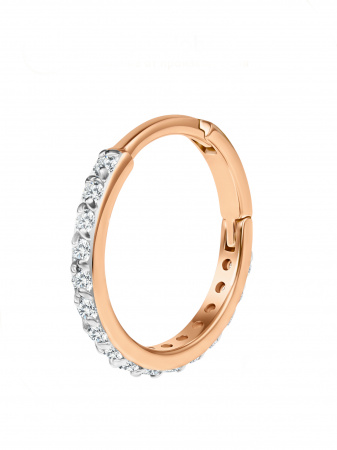 Серьга из золота 585 пробы