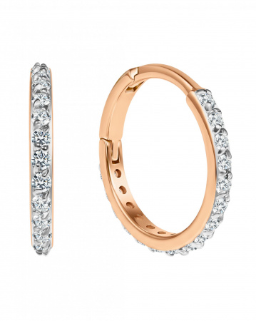 Серьги из золота 585 пробы