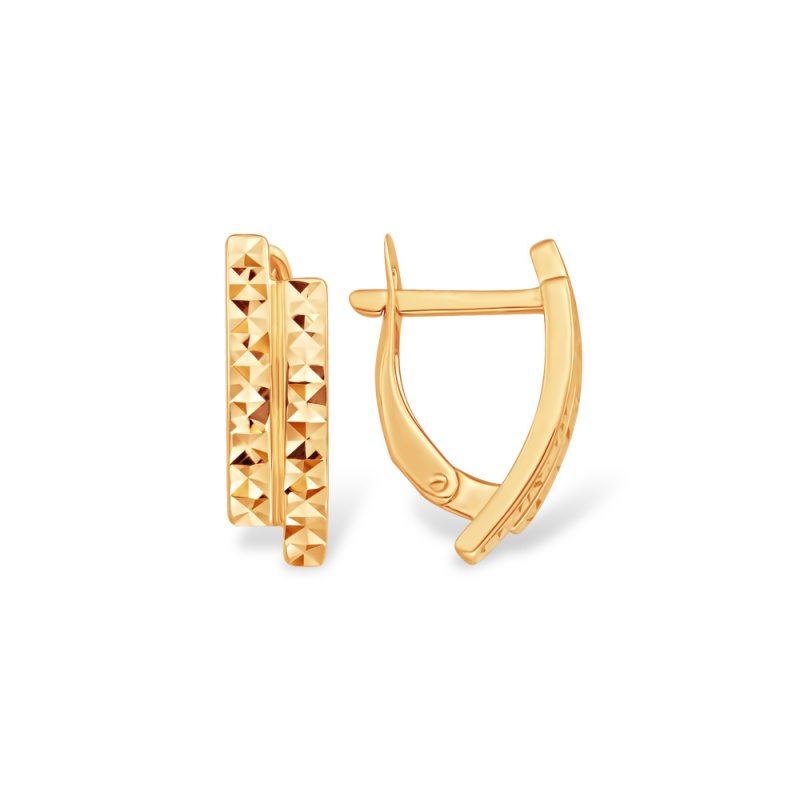 Серьги из золота 585 пробы