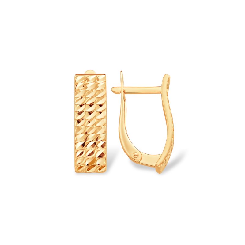 Серьги из золота 585 пробы
