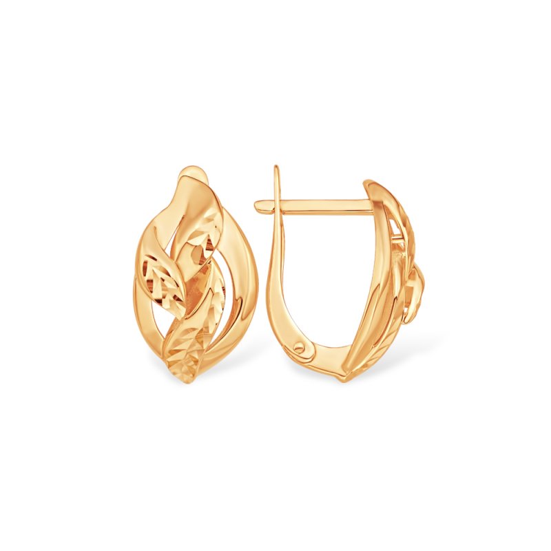 Серьги из золота 585 пробы